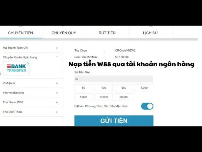 Sử dụng ví điện tử để nạp tiền W88 có ưu điểm gì?